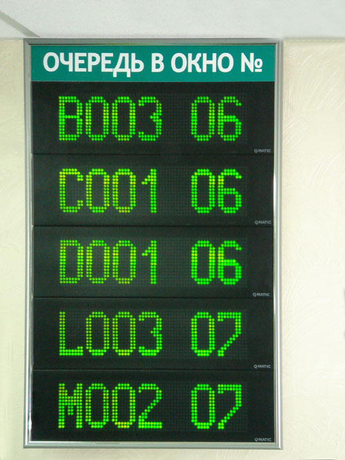 2. LED табло 